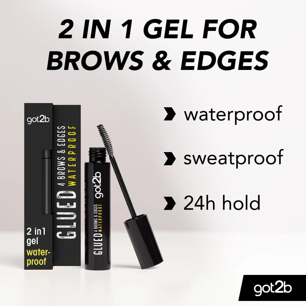 Got2b Glued 4 Brows &amp;amp; Edges Waterproof Gel 16ml